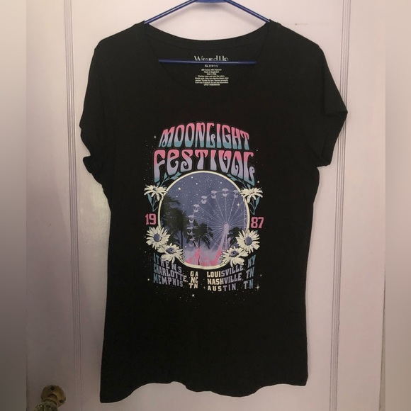 Moonlight Festival Graphic T-Shirt - Picture 2 of 4